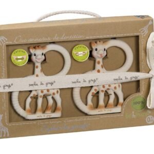 Vulli SoPure Teether Duet, Sophie The Giraffe Kit Toy Fun