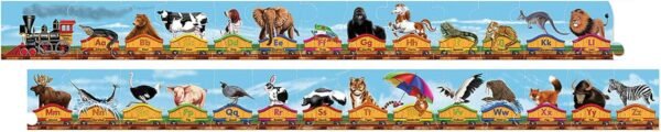 Melissa & Doug Alphabet Train Jumbo Jigsaw Floor Puzzle - Letters and