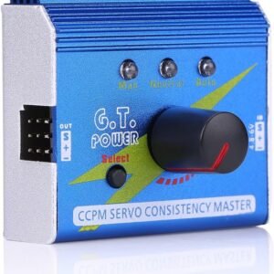 ESC Tester, Multi Servo Tester Electronic Speed Controller Consistency Motor Checker Master