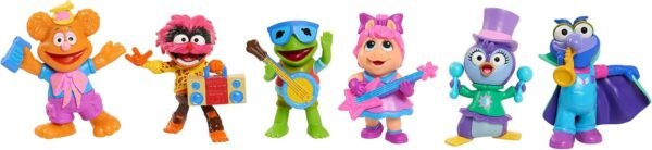 Muppets Babies Playroom Figure Set 6 Pack Kit Toy Fun