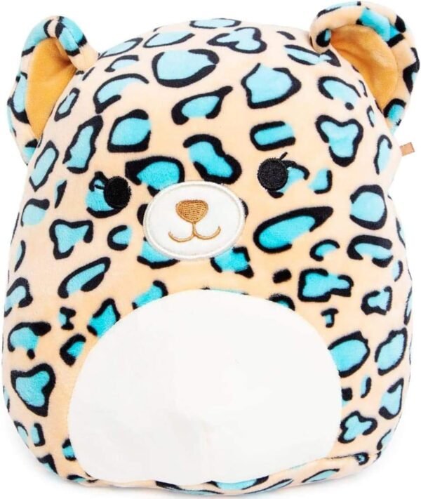 Squishmallow Kellytoy 16 Liv The Teal Leopard Plush Doll Kit