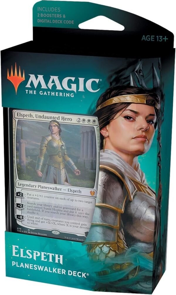 Magic The Gathering Elspeth, Undaunted Hero Planeswalker Deck Theros Beyond Death 60-Card