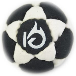 KickFire StarSacks Sand Filled Hacky Sack Leather Footbag 32 Custom-Made Panels Bonus