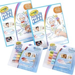 Crayola Color Wonder Mess Free Coloring Kit, 80pc, Toddler Toys, Kids Indoor