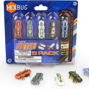 HEXBUG nano Nitro 5 Pack - Sensory Vibration Toys for Kids and