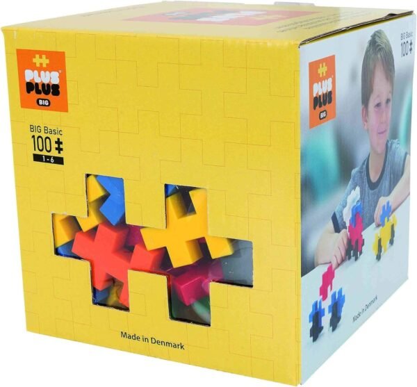 PLUS PLUS Big - Open Play Set - 100 Piece - Basic