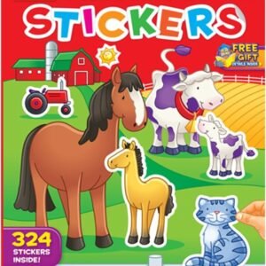 School Zone Sticker Workbook, Get Ready for School Grades P-K
