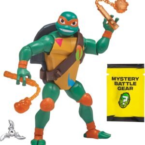 Rise of the Teenage Mutant Ninja Turtle Battle Shell Michelangelo Action Figure