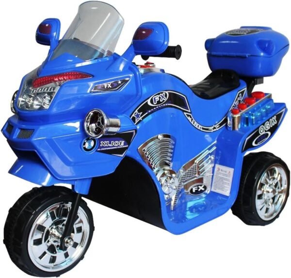 Ride on Toy, 3 Wheel Motorcycle for Kids, Battery Powered Ride On