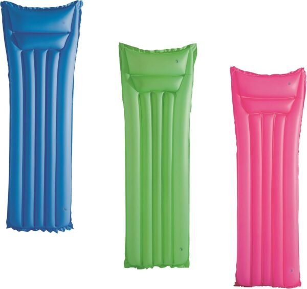 H2OGO Matte Finish Air Mat Inflatable Pool Float Kit Toy