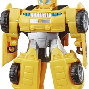 Transformers Playskool Heroes Rescue Bots Academy Bumblebee Converting Toy Robot, 4.5 Action