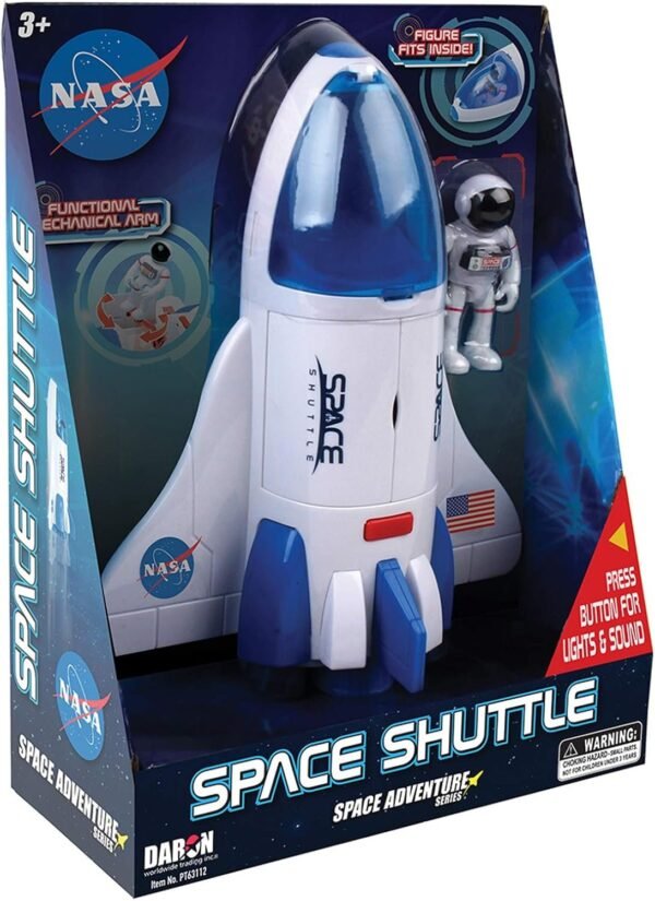 Daron NASA Space Adventure Series Space Shuttle with Lights & Sounds &