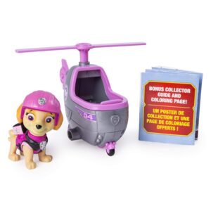 PAW Patrol Ultimate Rescue Skyes Mini Helicopter with Collectible Figure, Ages 3