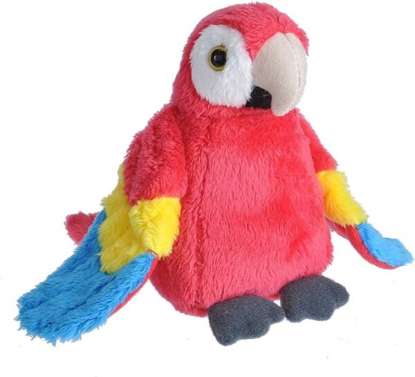 Wild Republic Macaw Plush, Stuffed Animal, Plush Toy, Gifts for Kids, Cuddlekins,