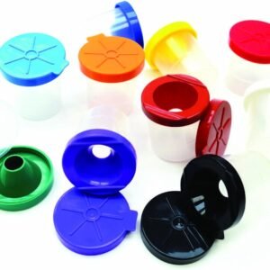 Creativity Street No-Spill Paint Cups, 10 Pack AC5100 Kit Toy