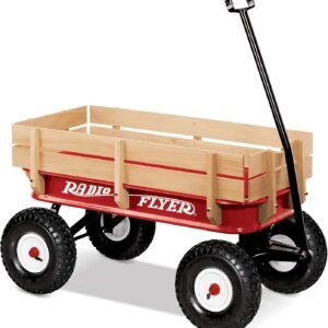 Radio Flyer 36 All-Terrain Steel & Wood Wagon Kit Toy