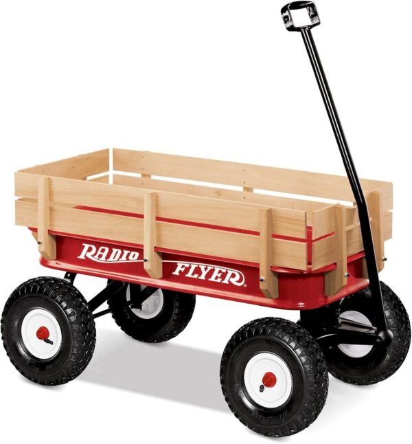 Radio Flyer 36 All-Terrain Steel & Wood Wagon Kit Toy