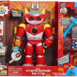 Evaxo Ultimate Smashin Red Titan with Smashin Surprise Safes and Hammer