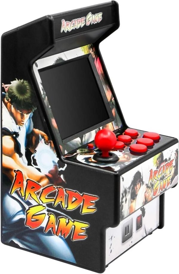 Easegmer Kids Mini Arcade Game Console, Mini Retro Handheld FC Games Consoles,