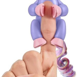 Fingerlings Baby Unicorn - Alika Purple with Rainbow Mane and Tail -
