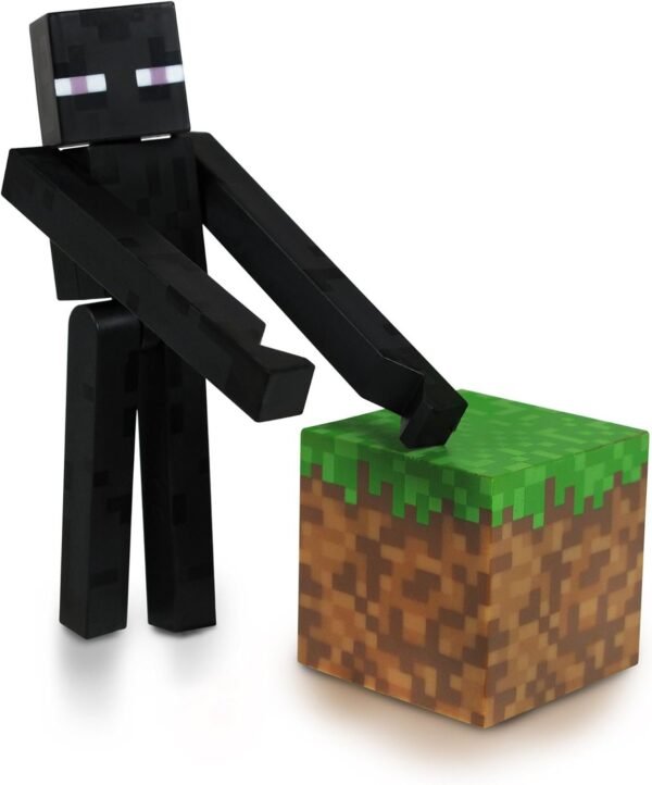 Minecraft Core Enderman Figure Pack Kit Toy Fun Kids Set