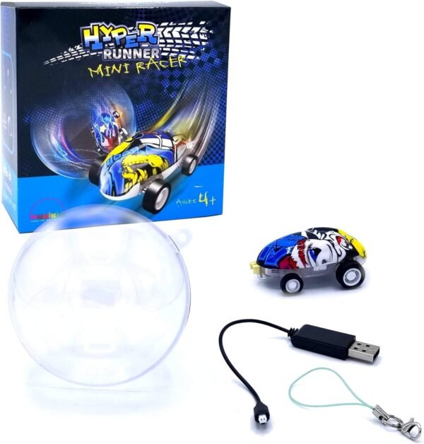 Hyper Runner - Mini Racer Micro Race Car Performs High-Speed Stunts with