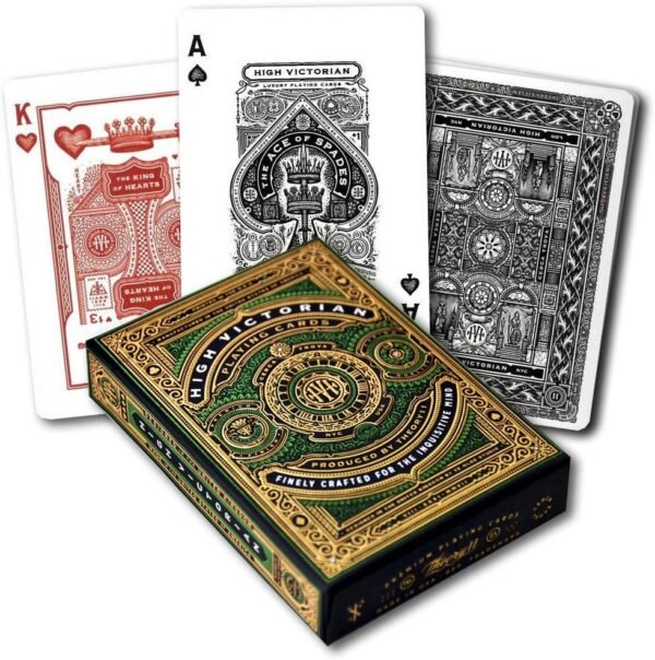 High Victorian Playing Cards Kit Toy Fun Kids Pack Set
