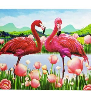 Puzzles for Adults 1000 Piece, Flamingo Jigsaw Puzzles for Family Friends