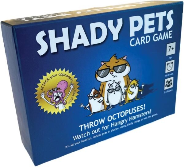 Shady Pets Card Game - Family-Friendly Party Games - Card Games for