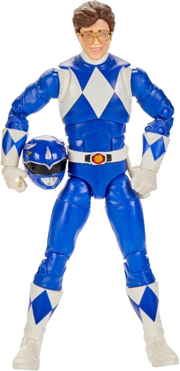 Power Rangers Lightning Collection Mighty Morphin Blue Ranger 6-Inch Premium Collectible Action