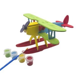 Miscy 3d Puzzle Wooden Plane Art Projects Craft Wood 3d Puzzles for