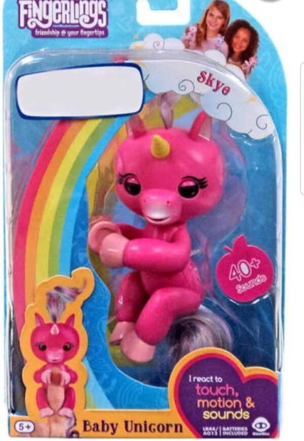WowWee Fingerlings - Skye the Baby Unicorn Pink - Toy R Us