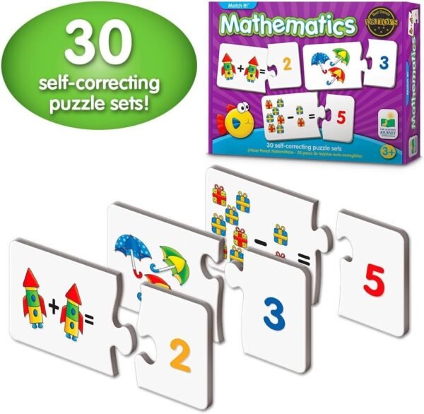 The Learning Journey Match It Mathematics - STEM Addition and Subtraction Game