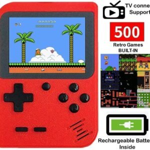 DigitCont Retro Game Console Mini Game Pocket Game Player with 500 Classic