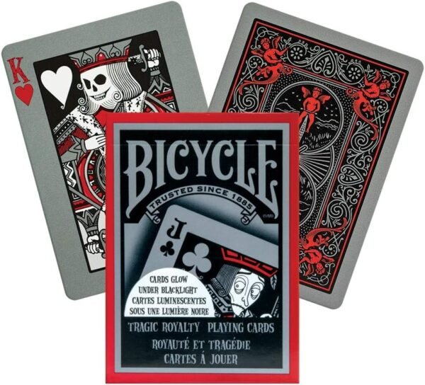 Bicycle Tragic Royalty Playing Cards Kit Toy Fun Kids Pack