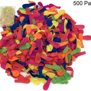 500 Pack Water Balloons with Refill Kits, Latex Water Bomb Balloons for