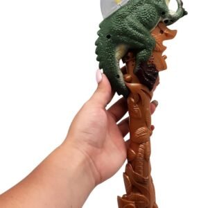 Forest & Twelfth Kids T-Rex Dinosaur Wand for Boys and Girls, Fun