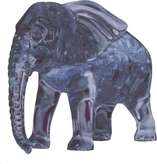 Original 3D Crystal Puzzle - Elephant Kit Toy Fun Kids
