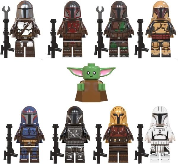 FortGear New Space Warrior Toy Figures Set - Deluxe Action Heroes from