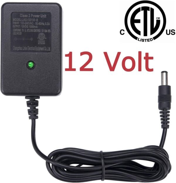 12V Charger for Kids Ride On Car, 12 Volt Battery Charger for