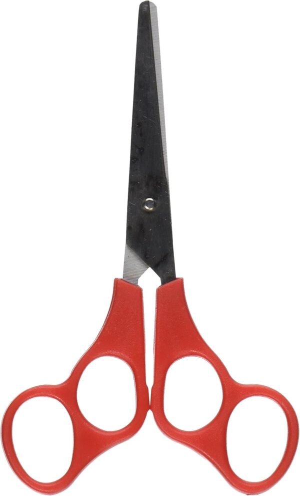 School Smart V-Shape Blunt Tip Training Scissors, 5 Inches, Stainless Steel Blade