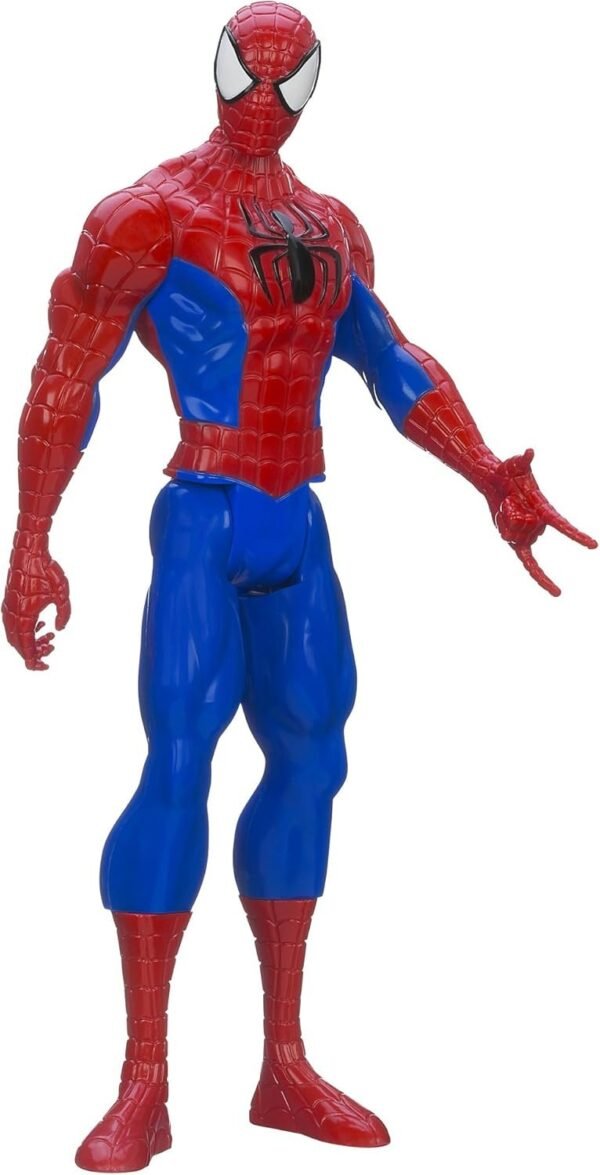 Marvel Ultimate Spider-man Titan Hero Series Spider-man Figure, 12-Inch Kit
