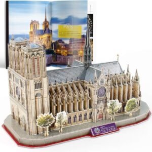 CubicFun 3D Puzzle for Adults Kids Notre Dame de Paris France Architecture