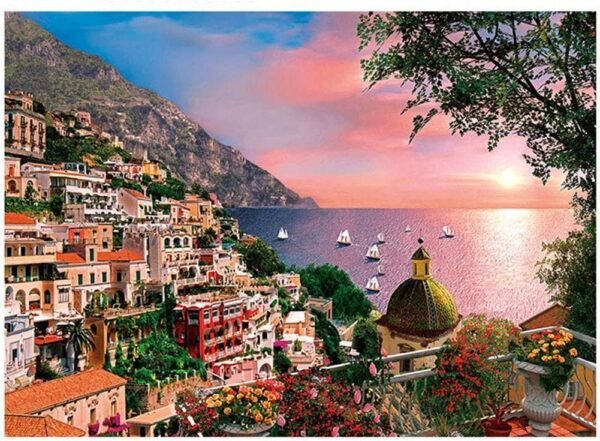 1000 Pieces Large Jigsaw Puzzles for Adults, Water City 3020 Inch Puzzles,