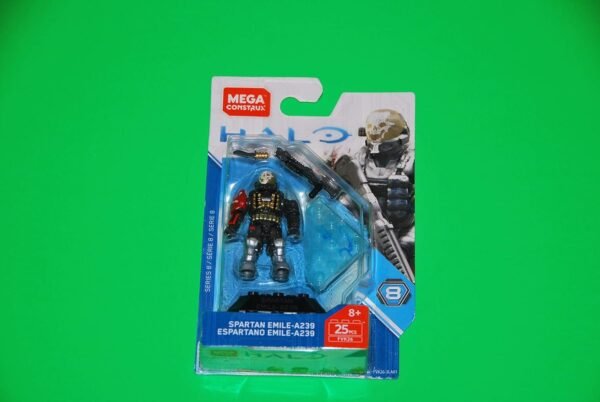 Mega Construx Halo Heroes Spartan Emile Building Set Kit Toy