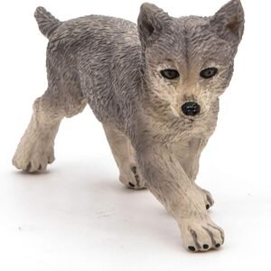 Papo Wolf Cub Toy Figure Kit Fun Kids Pack Set
