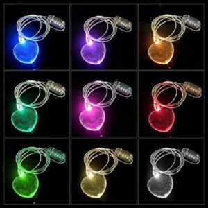 The Electric Mammoth Set of 12 LED Light Up Color Changing Valentines