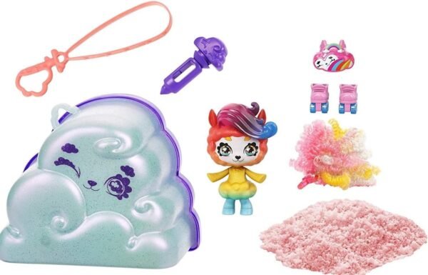 Mattel Cloudees Cloud Themed Toy with Hidden Surprise, Interactive Cloud Toy with