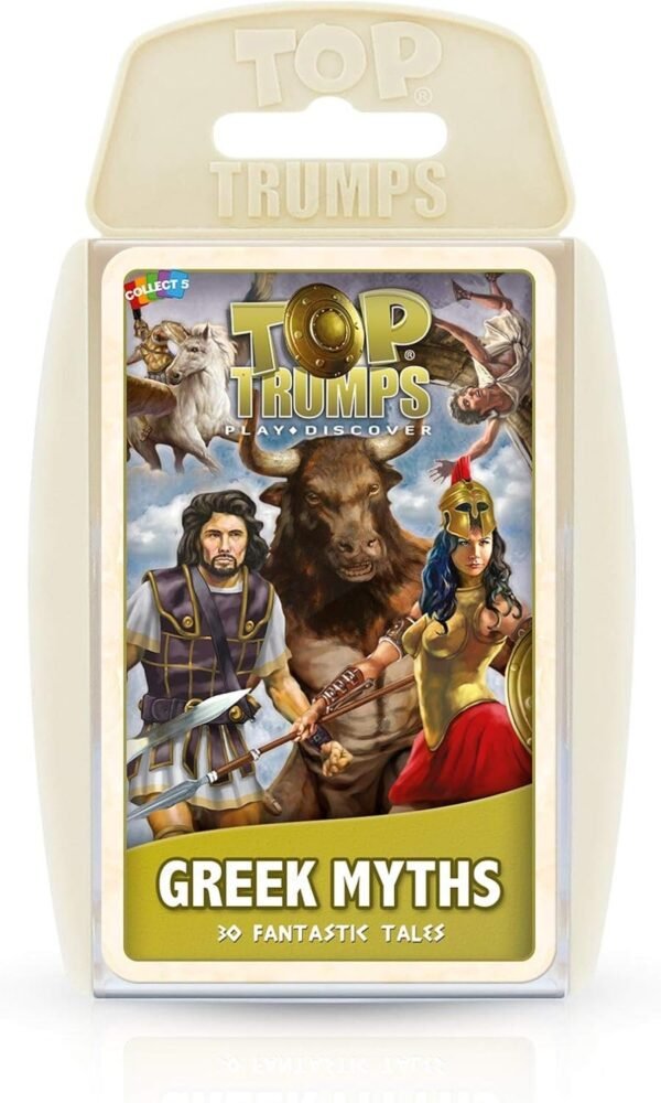 Greek Mythology Top Trumps Card Game Kit Toy Fun Kids