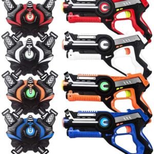 HISTOYE Large Laser Tag Sets with Gun and Vest Infrared Laser Tag